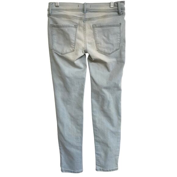 FP Movement Free People Skinny‎ Jeans Light Wash Cropped - Size 25 - Picture 5 of 12